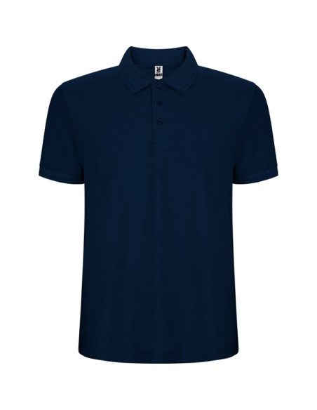 Short-sleeved polo shirt 60% Cotton / 40% Polyester piqué 190g/m² ADULT/JUNIOR - PEGASO ROLY