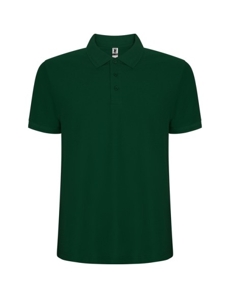 Short-sleeved polo shirt 60% Cotton / 40% Polyester piqué 190g/m² ADULT/JUNIOR - PEGASO ROLY