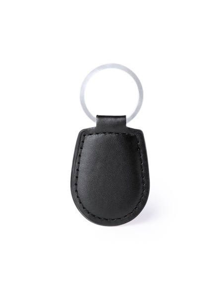 Personalized faux leather keychain - Pelcu