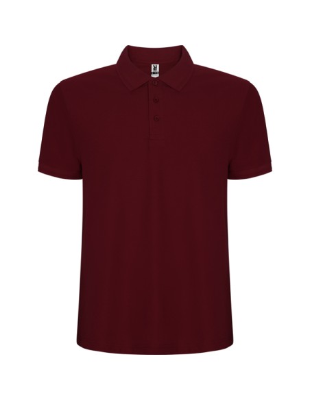 Short-sleeved polo shirt 60% Cotton / 40% Polyester piqué 190g/m² ADULT/JUNIOR - PEGASO ROLY