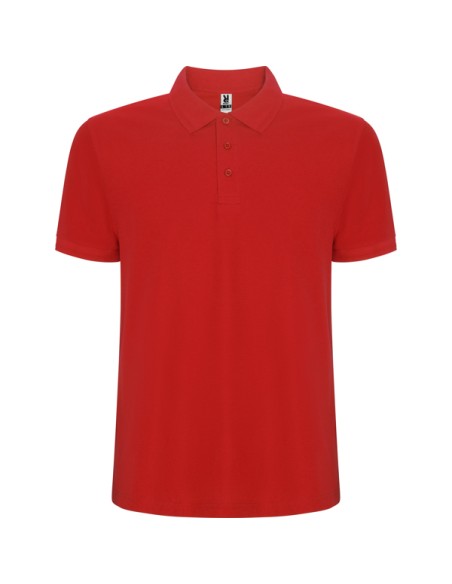 Short-sleeved polo shirt 60% Cotton / 40% Polyester piqué 190g/m² ADULT/JUNIOR - PEGASO ROLY