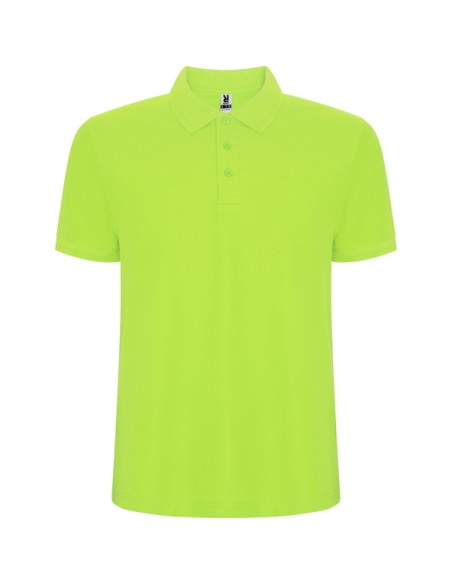 Short-sleeved polo shirt 60% Cotton / 40% Polyester piqué 190g/m² ADULT/JUNIOR - PEGASO ROLY
