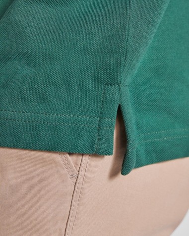Short-sleeved polo shirt in 100%... Short-sleeved polo shirt in 100%...