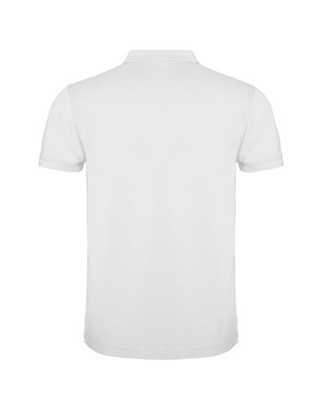 Short-sleeved polo shirt in 100% cotton piqué knit, 220 g/m², for adults - IMPERIUM ROLY