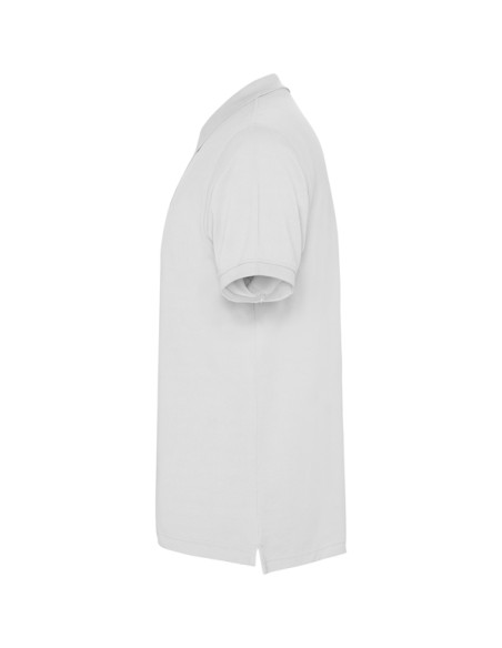 Short-sleeved polo shirt in 100% cotton piqué knit, 220 g/m², for adults - IMPERIUM ROLY
