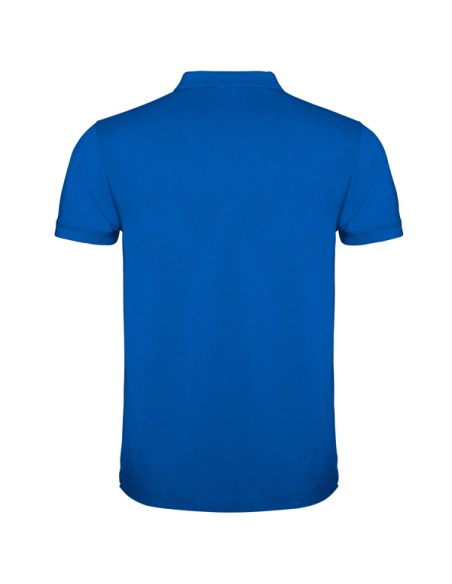 Short-sleeved polo shirt in 100% cotton piqué knit, 220 g/m², for adults - IMPERIUM ROLY