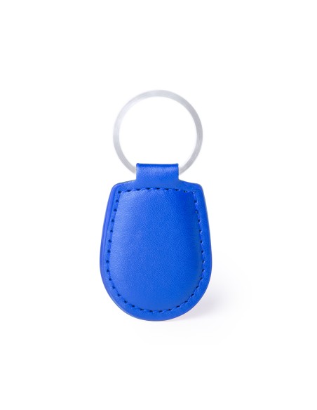 Personalized faux leather keychain - Pelcu