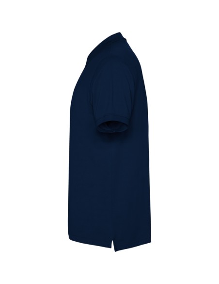 Short-sleeved polo shirt in 100% cotton piqué knit, 220 g/m², for adults - IMPERIUM ROLY