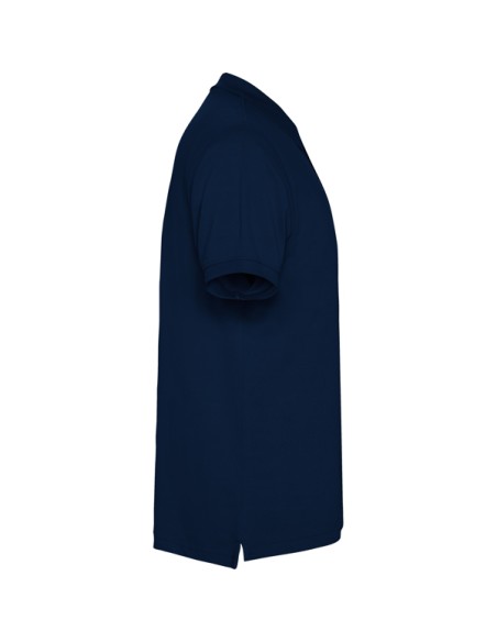 Short-sleeved polo shirt in 100% cotton piqué knit, 220 g/m², for adults - IMPERIUM ROLY