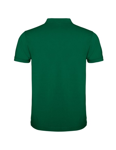 Short-sleeved polo shirt in 100% cotton piqué knit, 220 g/m², for adults - IMPERIUM ROLY
