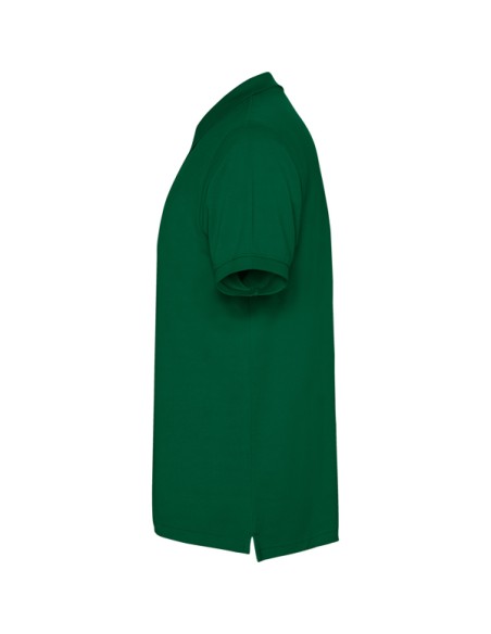Short-sleeved polo shirt in 100% cotton piqué knit, 220 g/m², for adults - IMPERIUM ROLY