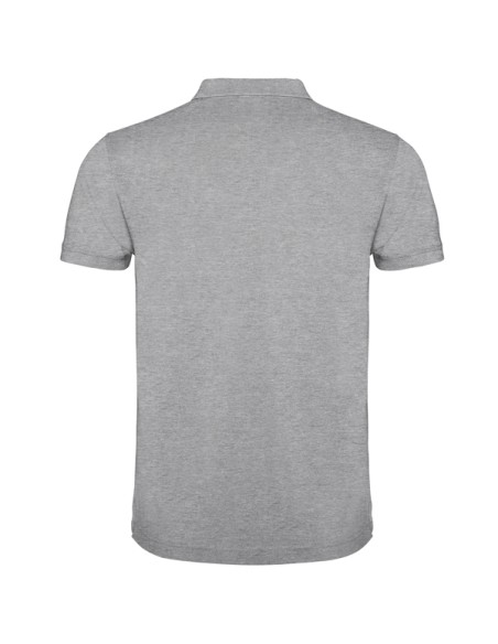 Short-sleeved polo shirt in 100% cotton piqué knit, 220 g/m², for adults - IMPERIUM ROLY