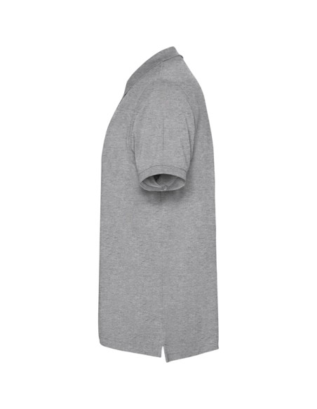 Short-sleeved polo shirt in 100% cotton piqué knit, 220 g/m², for adults - IMPERIUM ROLY