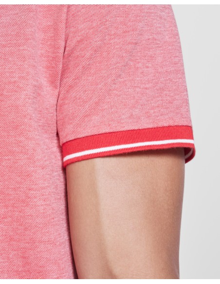 Polo vigoré de màniga curta 100% cotó punt piqué 200g/m² ADULT - BOWIE ROLY