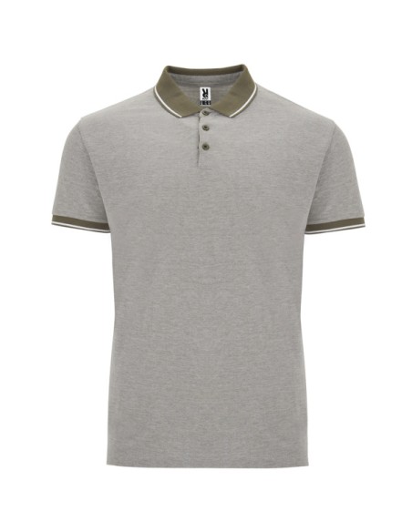 Polo vigoré de màniga curta 100% cotó punt piqué 200g/m² ADULT - BOWIE ROLY