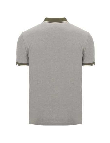 Adult 100% cotton piqué knit short-sleeved polo shirt, 200g/m² - BOWIE ROLY