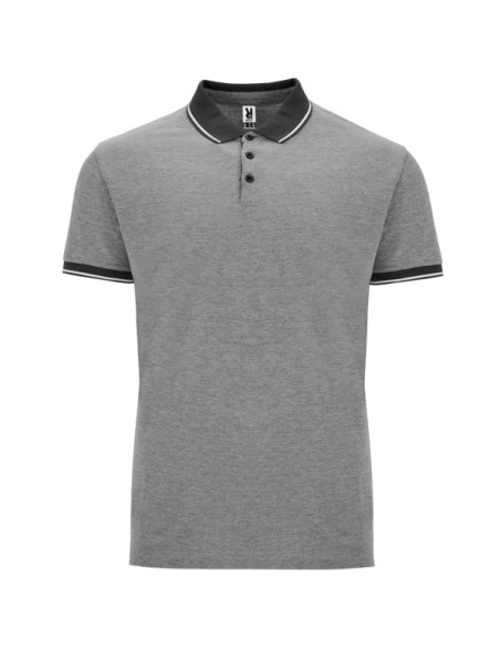 Adult 100% cotton piqué knit short-sleeved polo shirt, 200g/m² - BOWIE ROLY