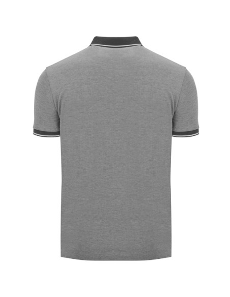 Adult 100% cotton piqué knit short-sleeved polo shirt, 200g/m² - BOWIE ROLY
