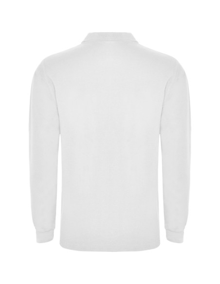Long sleeve polo shirt 65% Cotton / 35% Polyester piqué 220g/m² ADULT - CARPE ROLY