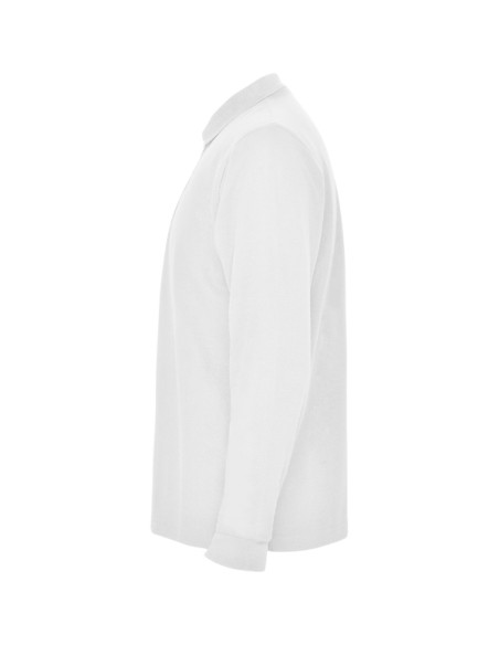 Long sleeve polo shirt 65% Cotton / 35% Polyester piqué 220g/m² ADULT - CARPE ROLY