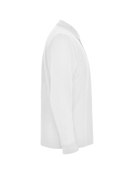Long sleeve polo shirt 65% Cotton / 35% Polyester piqué 220g/m² ADULT - CARPE ROLY