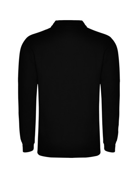 Long sleeve polo shirt 65% Cotton / 35% Polyester piqué 220g/m² ADULT - CARPE ROLY