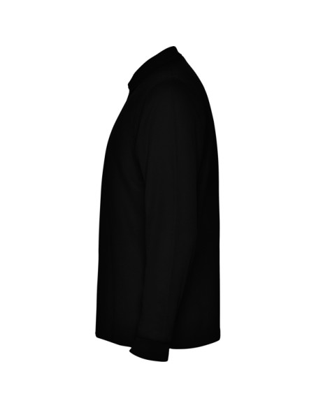 Long sleeve polo shirt 65% Cotton / 35% Polyester piqué 220g/m² ADULT - CARPE ROLY