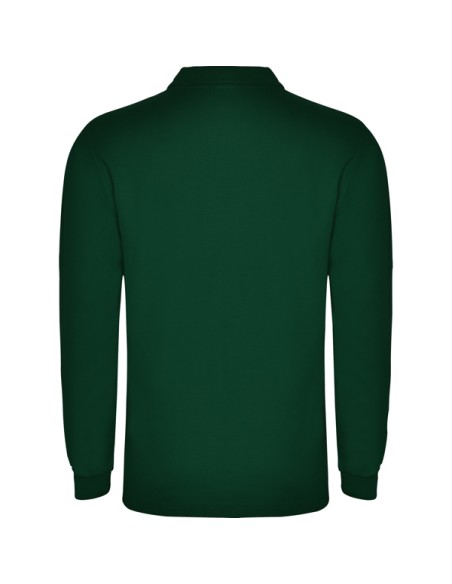 Long sleeve polo shirt 65% Cotton / 35% Polyester piqué 220g/m² ADULT - CARPE ROLY