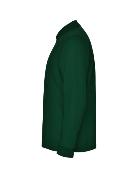 Long sleeve polo shirt 65% Cotton / 35% Polyester piqué 220g/m² ADULT - CARPE ROLY