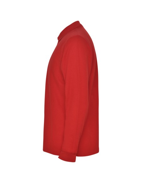 Long sleeve polo shirt 65% Cotton / 35% Polyester piqué 220g/m² ADULT - CARPE ROLY