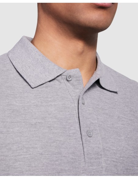 Polo manches longues 100% coton piqué 220g/m² ADULTE/JUNIOR - ESTRELLA L/S ROLY