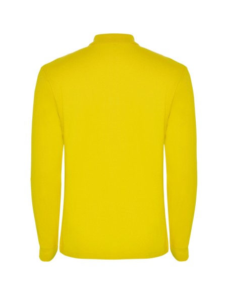 Long-sleeved polo shirt 100% cotton piqué knit 220g/m² ADULT/JUNIOR - ESTRELLA L/S ROLY
