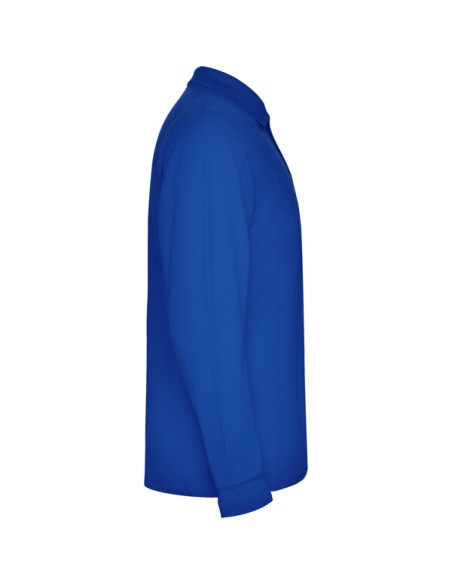 Polo manga larga 100% Algodón punto piqué 220g/m² ADULTO/JUNIOR- ESTRELLA L/S ROLY