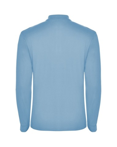 Long-sleeved polo shirt 100% cotton...