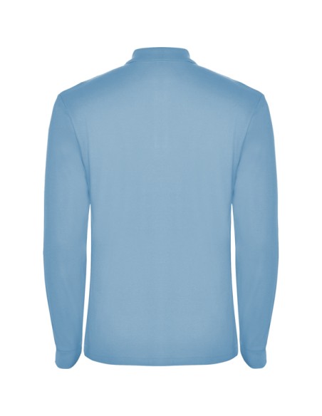 Long-sleeved polo shirt 100% cotton piqué knit 220g/m² ADULT/JUNIOR - ESTRELLA L/S ROLY