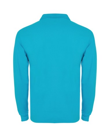 Long-sleeved polo shirt 100% cotton...