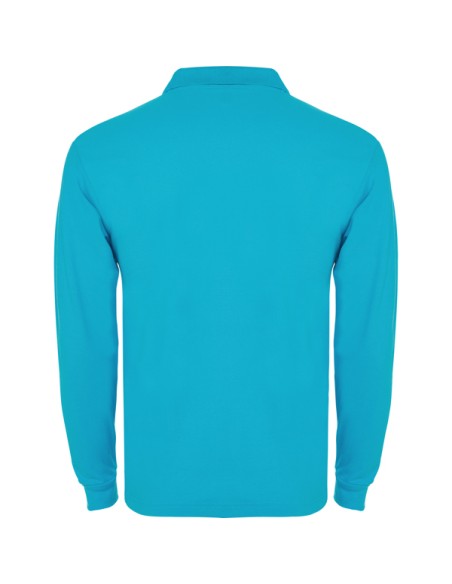 Polo manga larga 100% Algodón punto piqué 220g/m² ADULTO/JUNIOR- ESTRELLA L/S ROLY