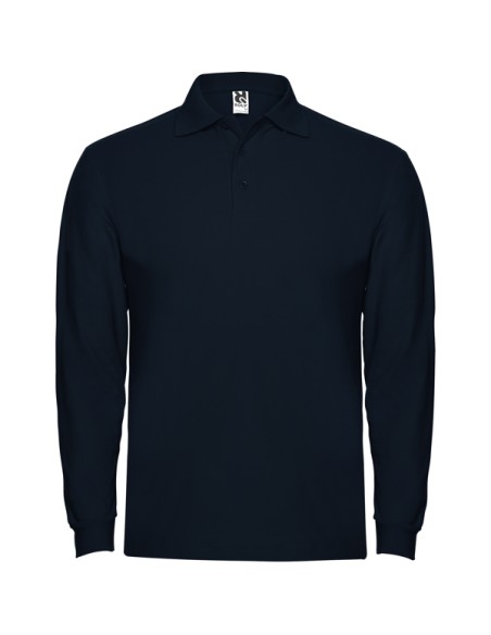 Polo màniga llarga 100% Cotó punt piqué 220g/m² ADULT/JUNIOR- ESTRELLA L/S ROLY