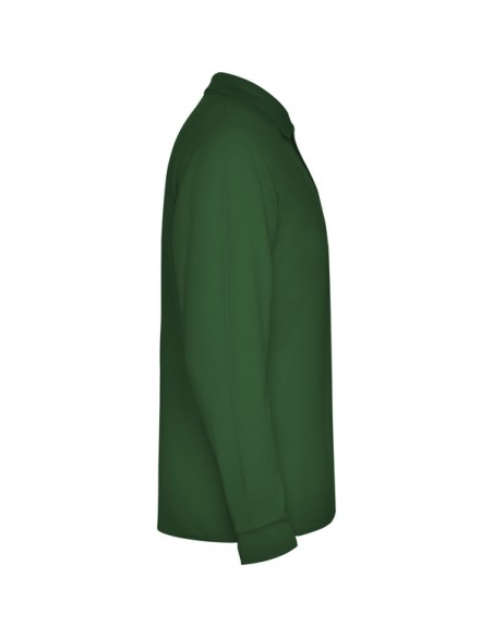 Long-sleeved polo shirt 100% cotton piqué knit 220g/m² ADULT/JUNIOR - ESTRELLA L/S ROLY