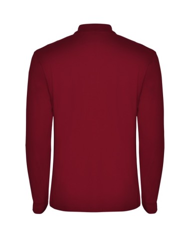 Long-sleeved polo shirt 100% cotton...
