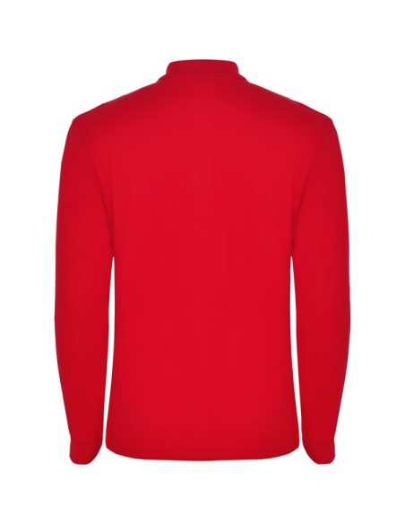 Polo manga larga 100% Algodón punto piqué 220g/m² ADULTO/JUNIOR- ESTRELLA L/S ROLY