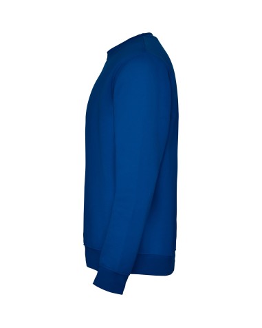 Sudadera clásica unisex azul royal, vista lateral