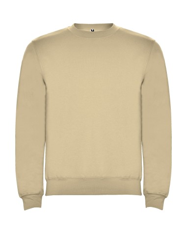 Bordado personalizado en sudadera arena para empresa