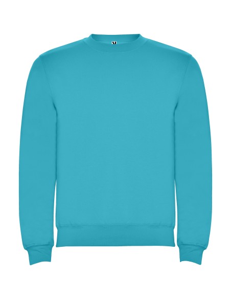 Promotional sweatshirt designed for turquoise-scented associations