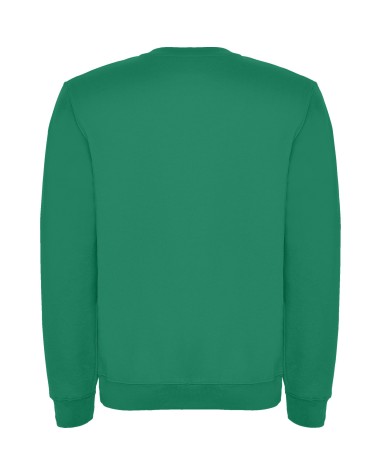 customizable cotton/polyester sweatshirt with your logo back view