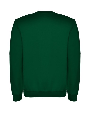 sweat-shirt vert bouteille classique personnalisable pour uniformes d'entreprise