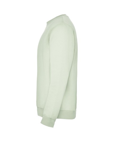 sweat-shirt col rond personnalisable en vert brume