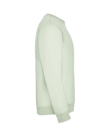 dessuadora coll rodó personalitzable color verd mist vista lateral