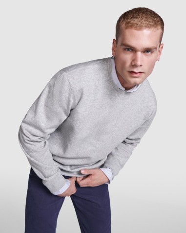 Dessuadora unisex coll rodó Cotó... Dessuadora unisex coll rodó Cotó...