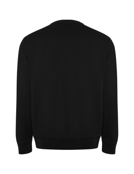 Unisex crewneck sweatshirt made of organic cotton and recycled polyester with 300g/m2 brushed fleece - BATIAN ROLY